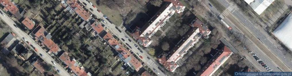 Zdjęcie satelitarne Kamsoft S.A.