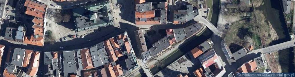 Zdjęcie satelitarne Kamyczek Małżonków Głaz Janusz Głaz Barbara