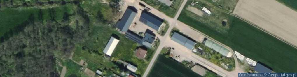 Zdjęcie satelitarne Kamyk - Wydobywanie Piasku i Żwiru Łopatka Renata