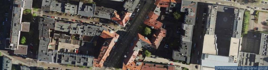 Zdjęcie satelitarne Kancelaria Adwokacka Mazan Borówka Elżbieta