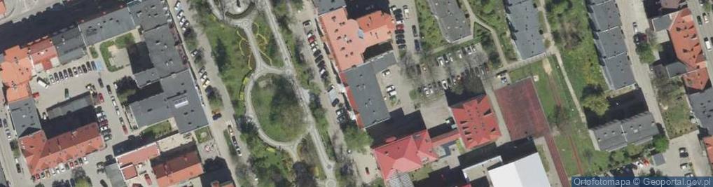 Zdjęcie satelitarne Kancelaria Notarialna Władysław Brzuzy w Ełku