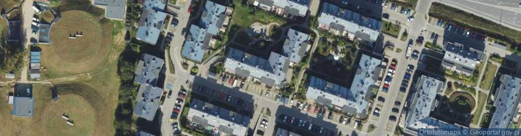 Zdjęcie satelitarne Kancelaria Radcy Prawnego Małgorzata Olendzka Sznycer