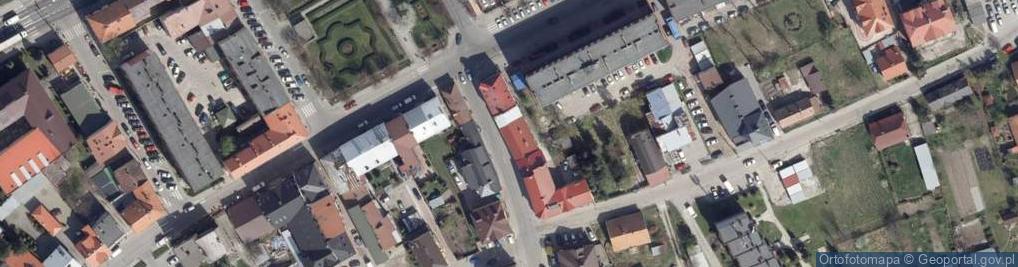 Zdjęcie satelitarne Kantor Wymiany Walut Obcych B Gądek i J Pochroń