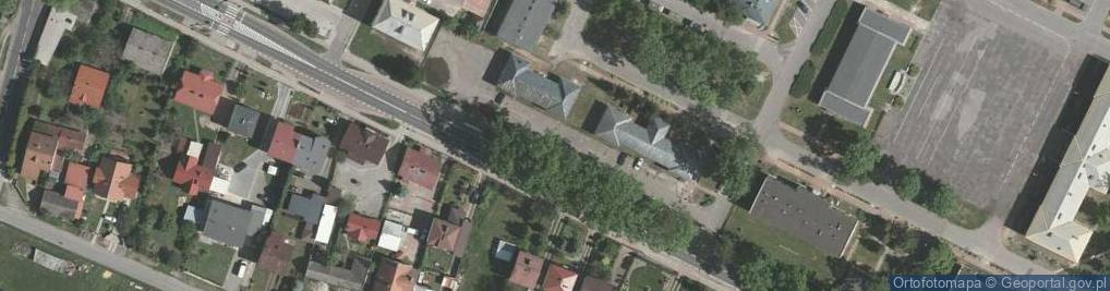 Zdjęcie satelitarne Kantynka Mierzwa Halina