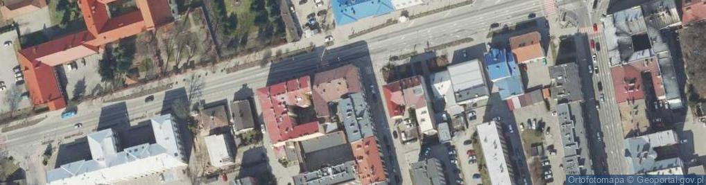 Zdjęcie satelitarne Kapuścińska Małgorzata - Firma Handlowo - Usługowa Ośmiorniczka