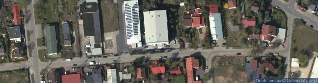 Zdjęcie satelitarne Karate Klub Pruszków