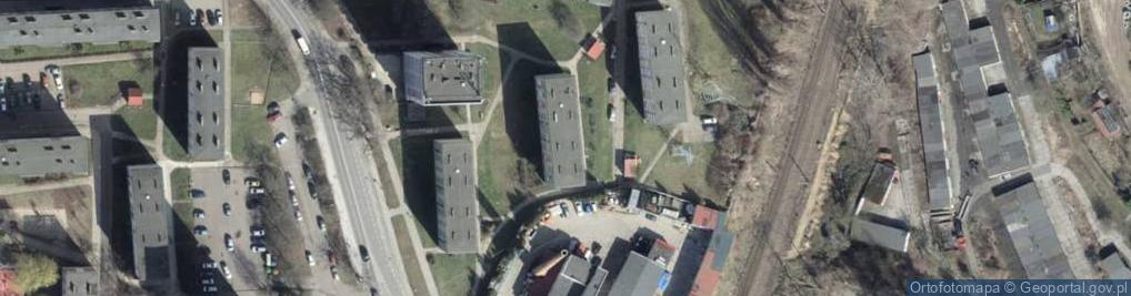 Zdjęcie satelitarne Karaźniewicz