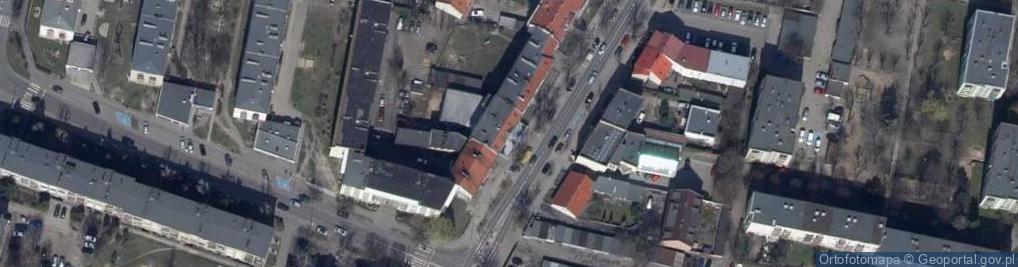 Zdjęcie satelitarne Karczma Piwna U Grubego