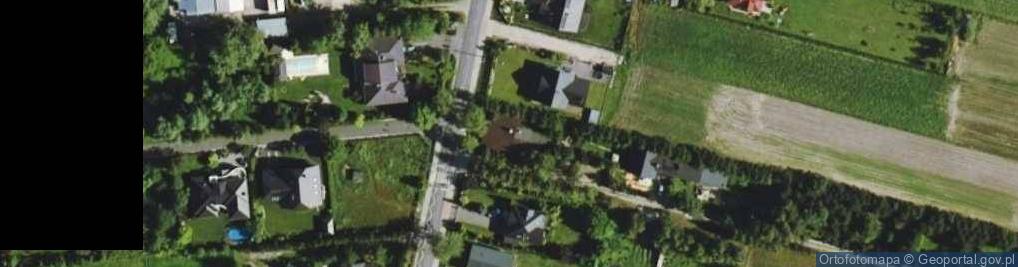 Zdjęcie satelitarne Karczma w Pęcicach