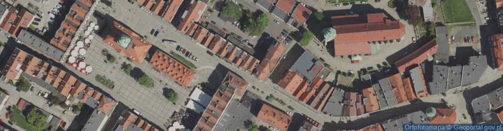 Zdjęcie satelitarne Karkonoski Dom Numizmatyczny Szymon Kurowski