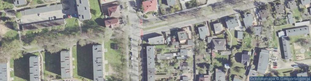 Zdjęcie satelitarne Karolina Szymałka Przedsiębiorstwo Handlowo Usługowe Kalina