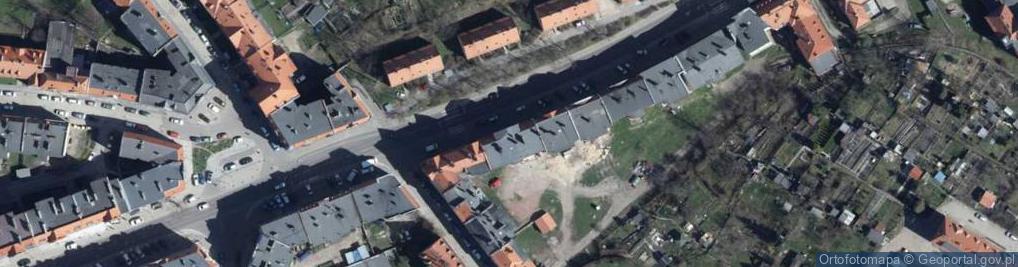 Zdjęcie satelitarne Karpiński G.pw"Grześ", Wałbrzych