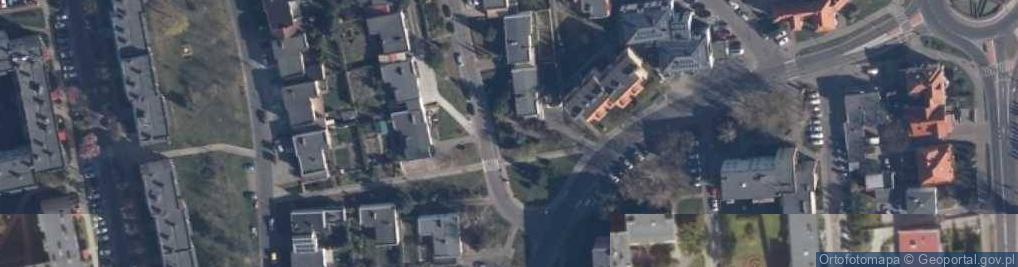 Zdjęcie satelitarne Kartex Teresa i Piotr Karkos Gostyń