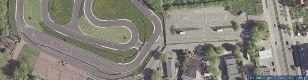 Zdjęcie satelitarne Kartodrom Radom