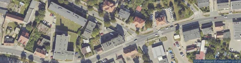 Zdjęcie satelitarne Kasacja pojazdów Międzyrzecz