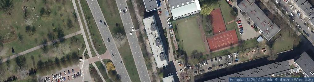 Zdjęcie satelitarne Kaskada Tereny Zieleni