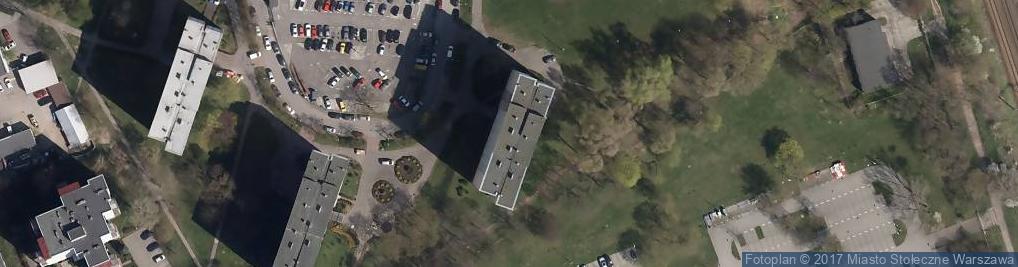 Zdjęcie satelitarne Kast Usługi Poligraficzne