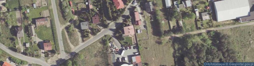 Zdjęcie satelitarne Kast Zakład Produkcyjno Handlowy