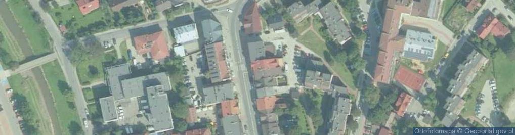 Zdjęcie satelitarne Kasztanek
