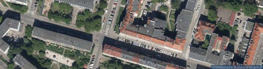 Zdjęcie satelitarne Katarzyna Cieślawska-Bagińska Activtour Biuro Turystyki Aktywnej