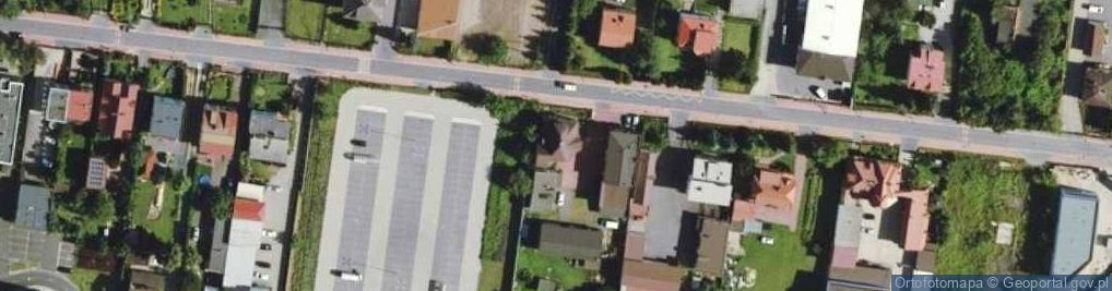 Zdjęcie satelitarne Katarzyna Grażyna Işkin Przedsiębiorstwo Handlowo- Usługowe Romario