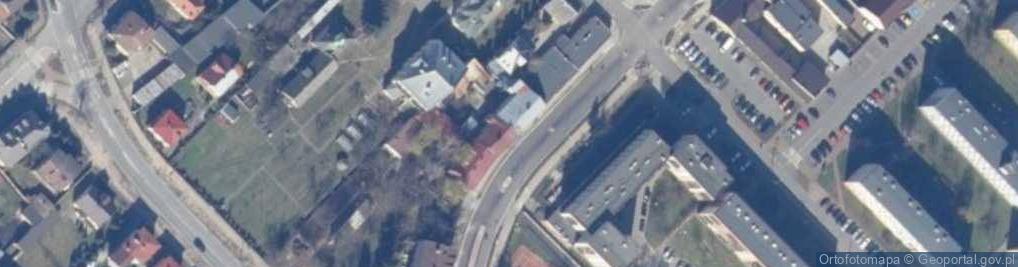Zdjęcie satelitarne Katarzyna Podsiadła Biuro Administrowania Nieruchomościami Posesja