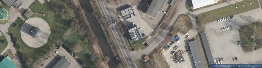 Zdjęcie satelitarne KATEX Piaskowanie metalu betonu drewna