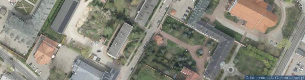 Zdjęcie satelitarne Katolickie Centrum Informacji Europejskiej w Łomży
