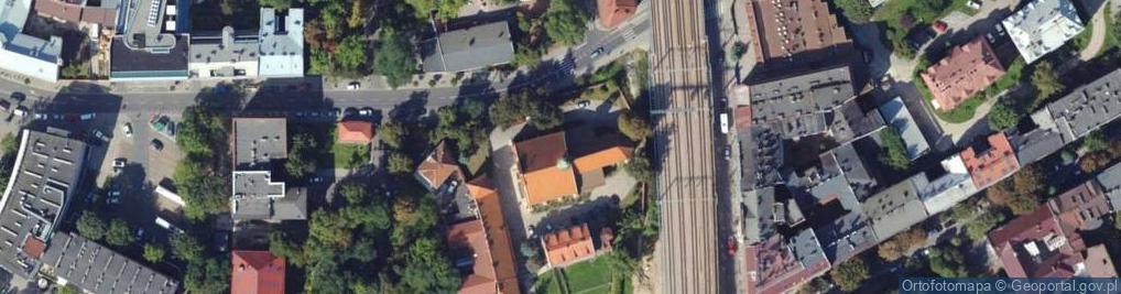 Zdjęcie satelitarne Katolickie Stowarzyszenie Wychowawców Oddział Kraków