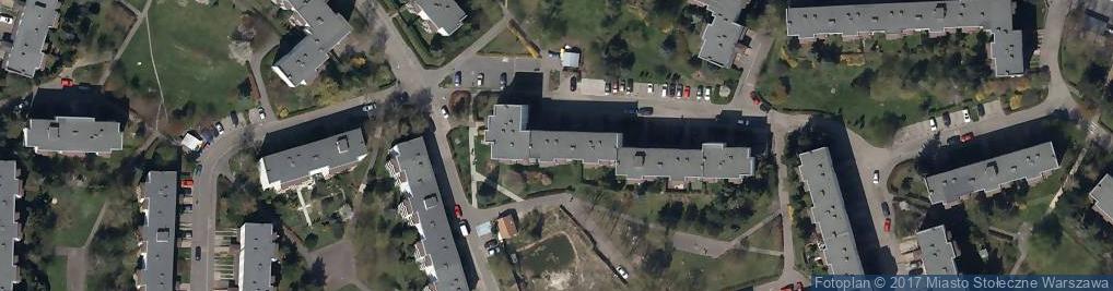 Zdjęcie satelitarne Kawczyńska