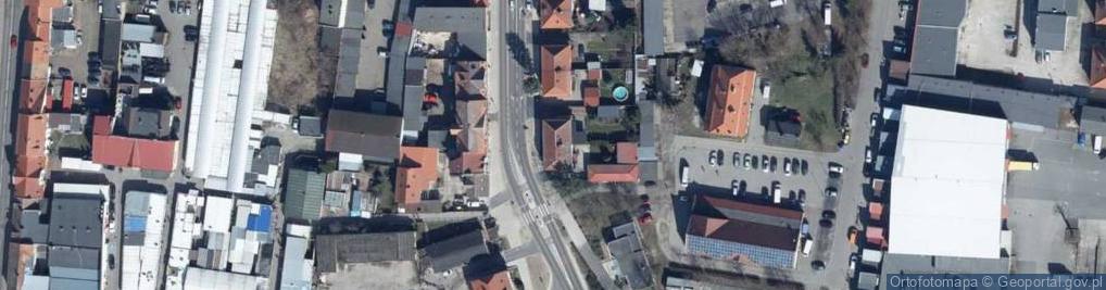 Zdjęcie satelitarne Kawiarenka