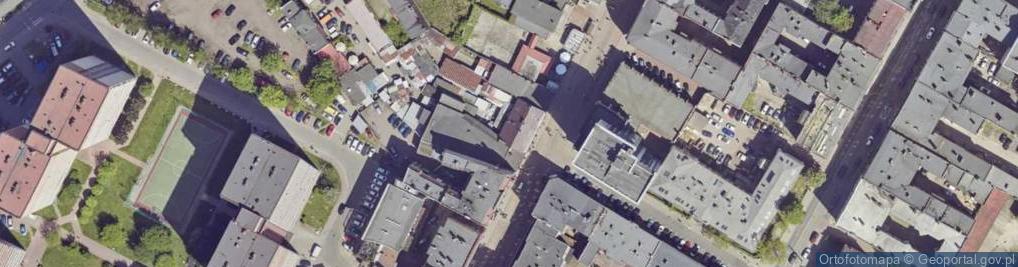 Zdjęcie satelitarne Kawiarnia