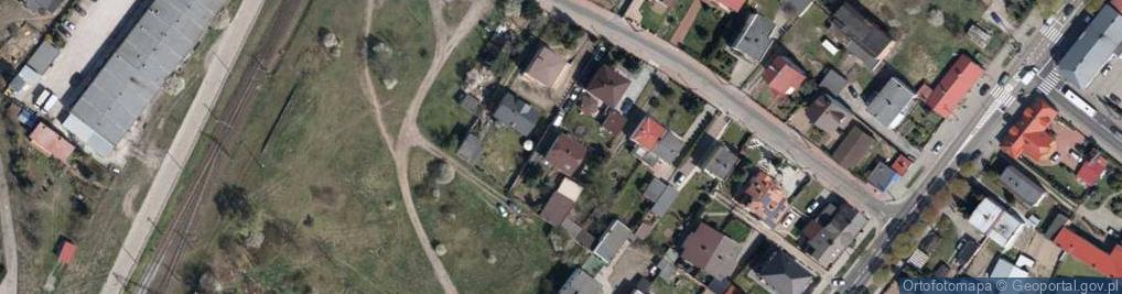 Zdjęcie satelitarne Kawszyn Agnieszka Przedsiębiorstwo Produkcyjno Handlowo Usługowe Natal