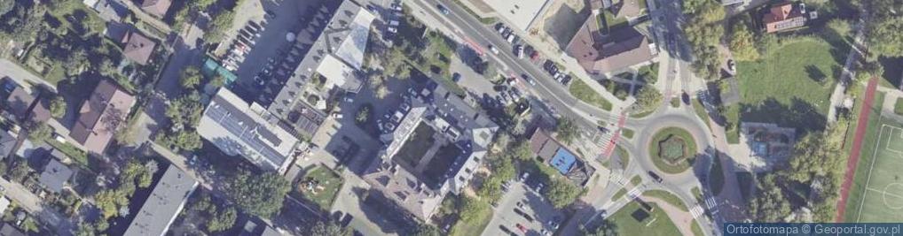 Zdjęcie satelitarne Kawy i Herbaty Świata