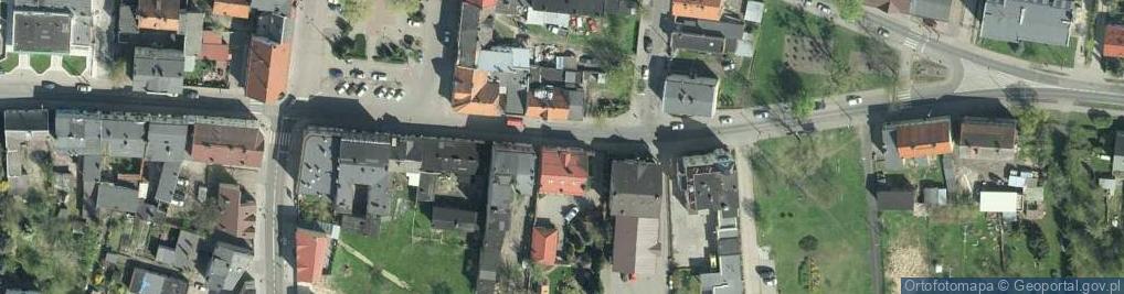Zdjęcie satelitarne Kazamot Zawiasiński Firma Handlowo Usługowo Produkcyjna