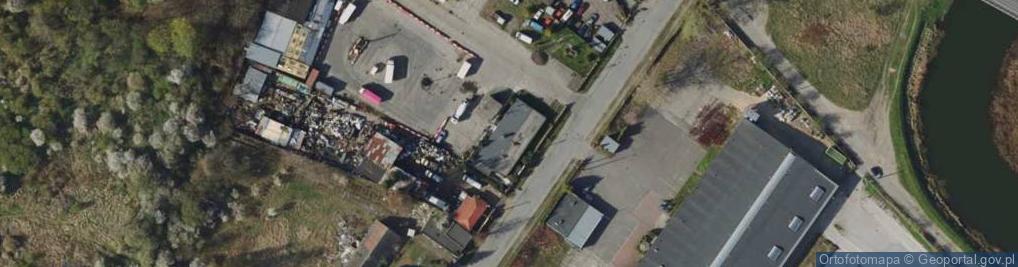 Zdjęcie satelitarne Kazimierz Brzoskowski Budowa Urządzeń Mechanicznych Bum