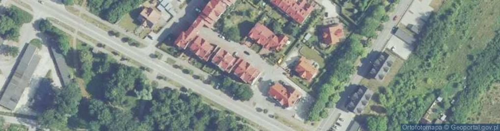 Zdjęcie satelitarne Kazimierz Łasak Usługi Tokarskie
