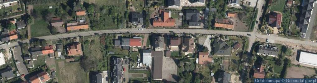 Zdjęcie satelitarne Kazimierz Maciejewski Kazimierz Maciejewski Przedsiębiorstwo Produkcyjno Handlowo Usługowe Wromak