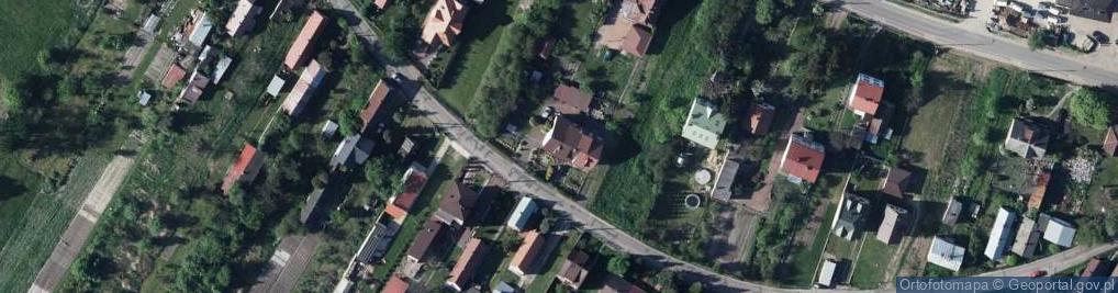 Zdjęcie satelitarne Kazimierz Pyra Zakład Projektowo Usługowy Drogi Ulice Mosty K M Pyra