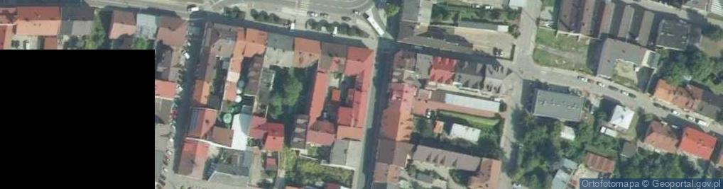 Zdjęcie satelitarne Kazimierz Słowiński - Działalność Gospodarcza
