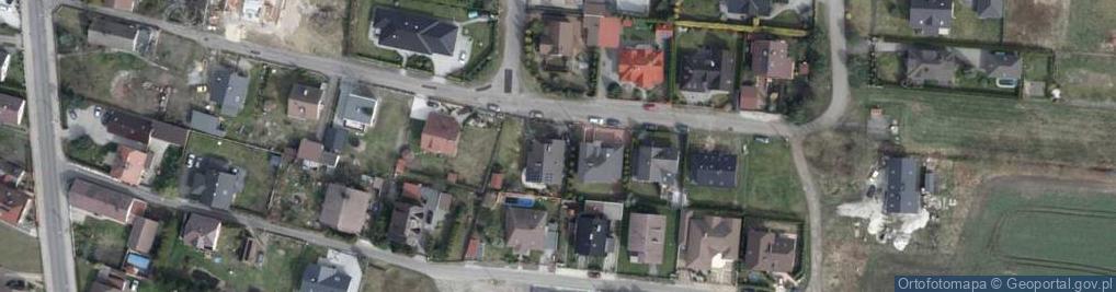 Zdjęcie satelitarne Keck - Leszczyńska Krystyna Autorska Pracownia Projektowa Branży Sanitarnej Keck-Leszczyńska