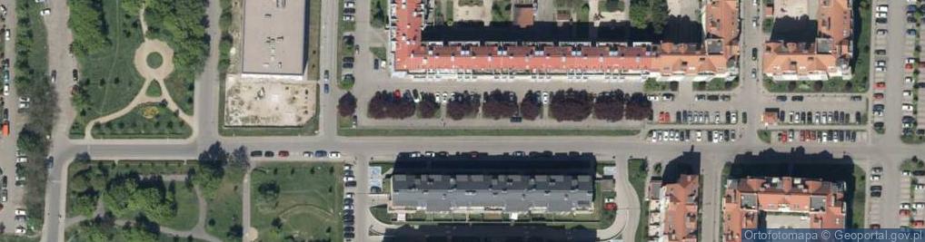 Zdjęcie satelitarne KENTIMA-haft komputerowy