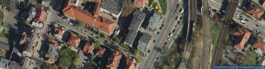 Zdjęcie satelitarne Kępczyńska