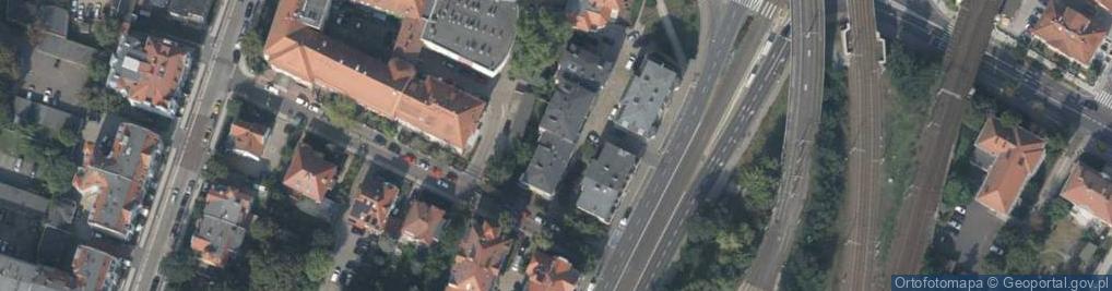 Zdjęcie satelitarne Kępczyńska