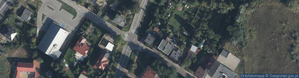 Zdjęcie satelitarne KF Dystrybucja