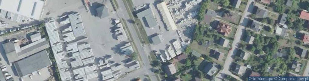 Zdjęcie satelitarne Kielecka Centrala Materiałów Budowlanych Technika Grzewcza