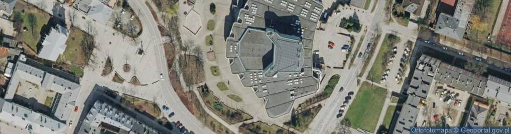 Zdjęcie satelitarne Kieleckie Centrum Kultury