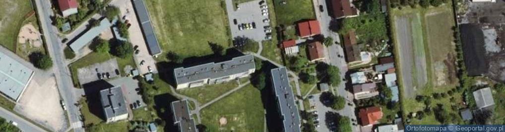 Zdjęcie satelitarne Kierowanie Proj w Zakr Inżynierii Sanitarnej i Robót Budowl Nawrocka D