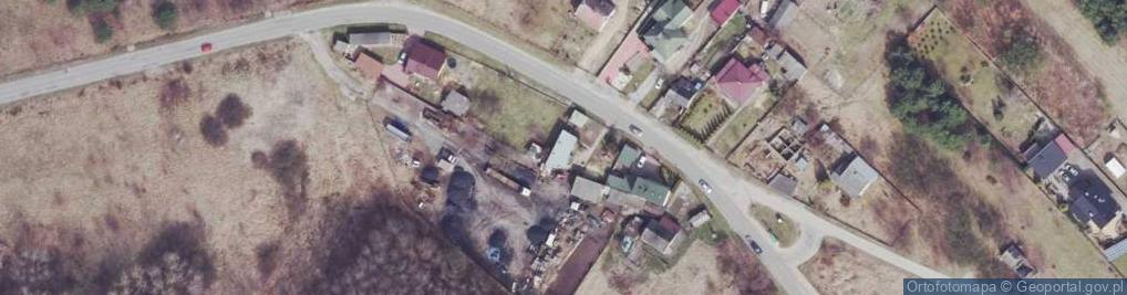 Zdjęcie satelitarne Kiosk 100 Drobiazgów