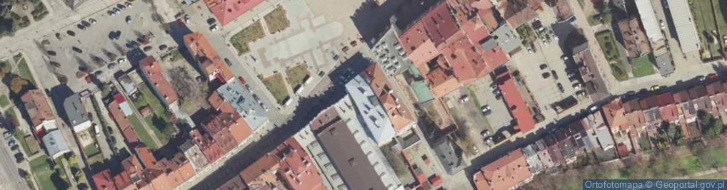 Zdjęcie satelitarne Kiosk Branży Spożywczo Przemysłowej Art Poch Kraj i Zagr Import K Flak